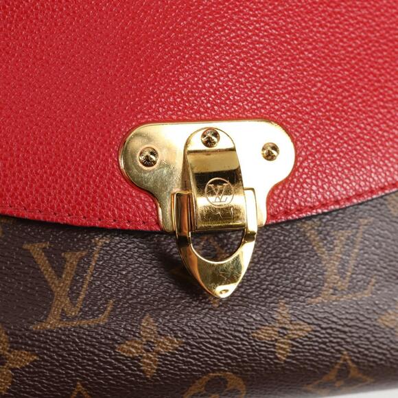 LOUIS VUITTON Monogram Sun Placide Shoulder Bag Red M43713 - Picture 14 of 16